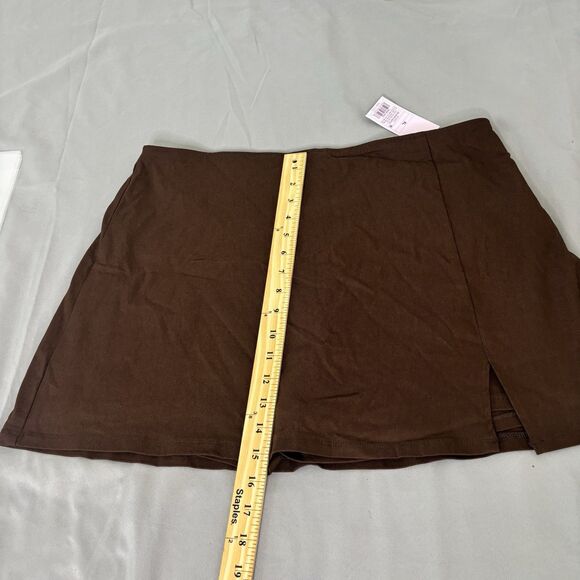 Wild Fable Women's Brown Skort NWT Junior Size XL - Picture 6 of 7